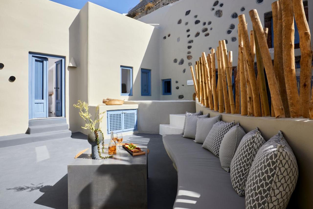 Luna Santorini Suites Pýrgos Exterior foto