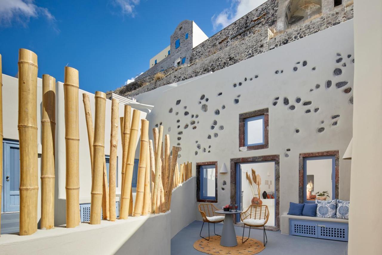 Luna Santorini Suites Pýrgos Exterior foto